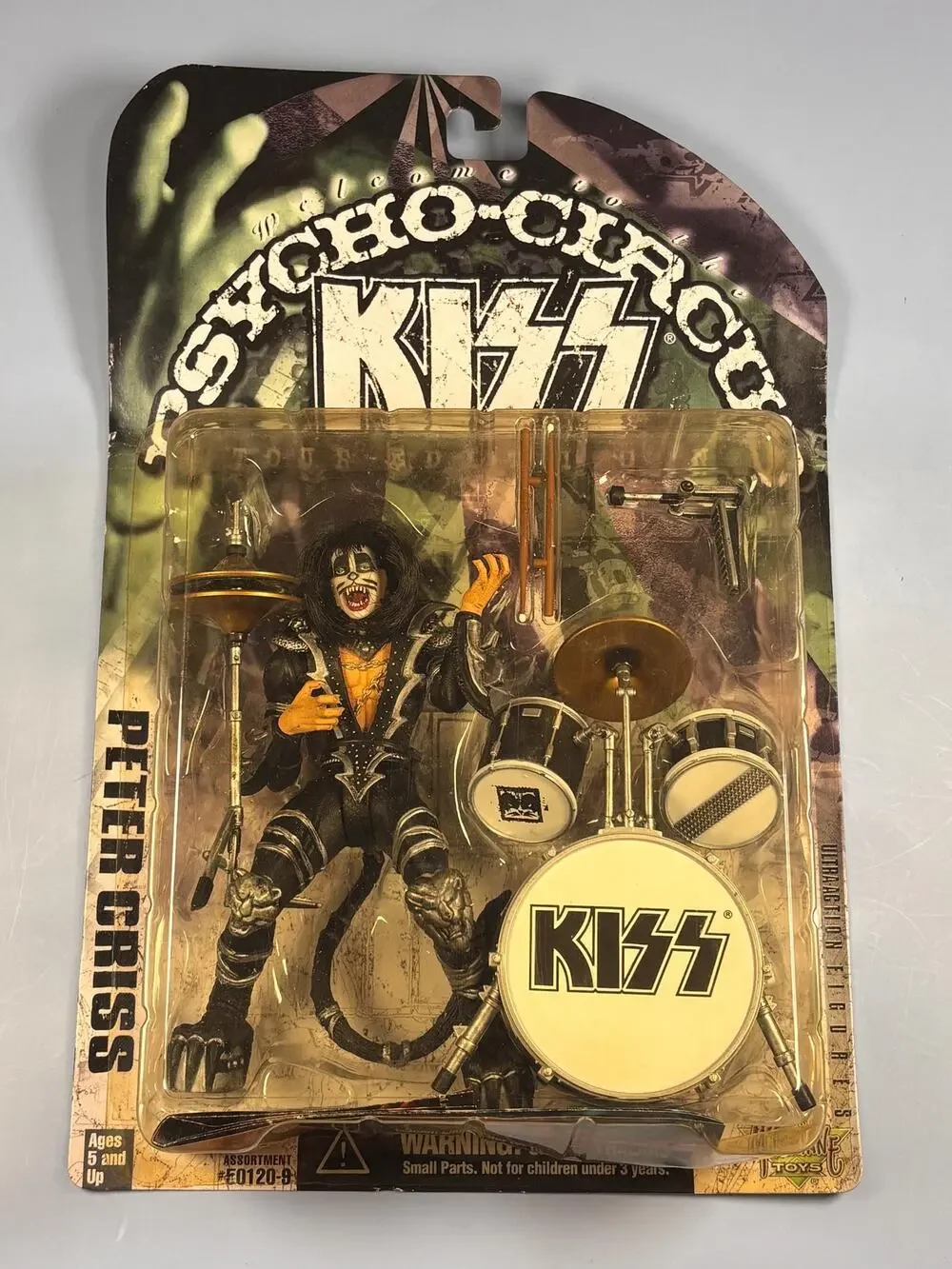 KISS Vintage Psycho Circus Tour Edition Peter Criss 1998 McFarlane Toys 5”